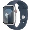Apple Watch Series 9 GPS+Cellular 45mm S/M farba Silver Aluminum Case / Storm Blue Sport Band MRMG3QC/A