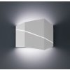 Trio - ZORRO Trio - nástenné LED svietidlo - 180x145mm - biely kov