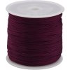 Pro Háčkování Šňůrka nylonová 0,8 mm vínová 5 m
