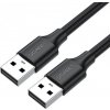 Ugreen USB-A - USB-A USB kabel 1 m černý (UGR391BLK)