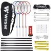WISH Sada na badminton ALUMTEC 5566 - červená/modrá