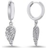Olivie Strieborné náušnice ANJELSKÉ KRÍDLA 7500 Ag 925; ≤3,9 g.