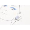 Pinky Club Klipsne Crystal Quality Lima Shine Silver
