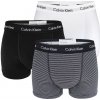CALVIN KLEIN - 3PACK Cotton stretch classic stripes boxerky-L (91-96 cm)