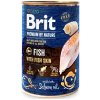RIT BRIT Premium by Nature Fish with fish skin - mokré krmivo pro psy - 400g
