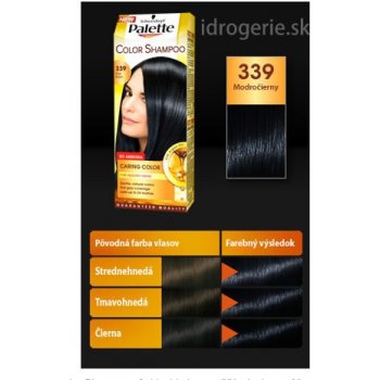 Schwarzkopf Palette Color Shampoo 339 modročierna