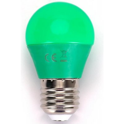 Aigostar B.V. LED Žiarovka G45 E27/4W/230V zelená - Aigostar AI0106 + záruka 3 roky zadarmo