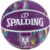 Basketbalová lopta Spalding Marble fialová dúha veľ.7 84403Z