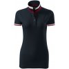 MALFINI PREMIUM COLLAR UP 257 / Dámska polokošeľa - tmavo modrá XXL