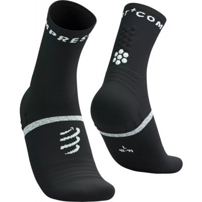 Compressport Pro Marathon Socks V2.0 Black/White
