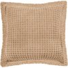 Tiseco Home Béžový bavlna vankúš Studio Waffle 45x45