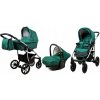 BabyLux Detský kočík 3v1 Qbaro ALU (vanička, športová sedačka, autosedačka)