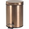 Sapho X-ROUND COPPER odpadkový kôš 3 l, meď mat XJ011PG