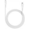 Canyon MFI-4, 1.2m kábel USB-C / Lightning, MFi Apple schválený, 5V/2.4A, priemer 3.5mm, PVC, biely (CNS-MFIC4W)