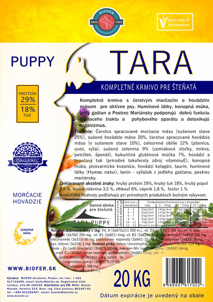 Tara Puppy 20 kg