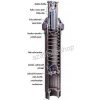 Výsuvný postřikovač Rain Bird UNI SPRAY 408 tryska 8VAN (Výsuvný postřikovač, s tryskou 8 VAN, 10cm výsuv)