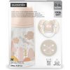 SUAVINEX | Sada fľaša 270ml + cumlík fyziologický 0/6m + klip Dreams Variant: SUAVINEX | Sada fľaša 270ml + cumlík fyziologický 0/6m + klip Dreams - ružová