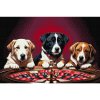 Vymalujsisam.sk Diamantovanie podľa čísiel - Psia ruleta Veľkosť: 40x60cm, Rám: Bez rámu, iba zrolované plátno, Diamanty: Okrúhle