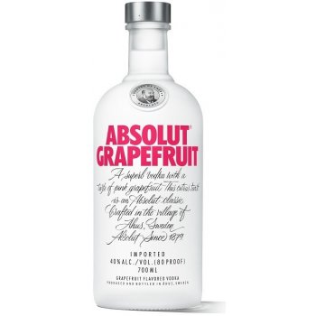 Absolut Grapefruit 40% 0,7 l (čistá fľaša)