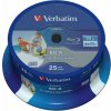 VERBATIM BD-R SL Datalife (25-pack)Blu-Ray/Spindle/6x/25GB Wide Printable