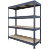 Kaisethal Regál Heavy Rack 1770 x 2000 x 600 mm 4 police sivá