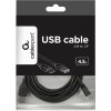 Gembird CCP-USB2-AMAF-15C USB 2.0 prodlužovací, 4,5m