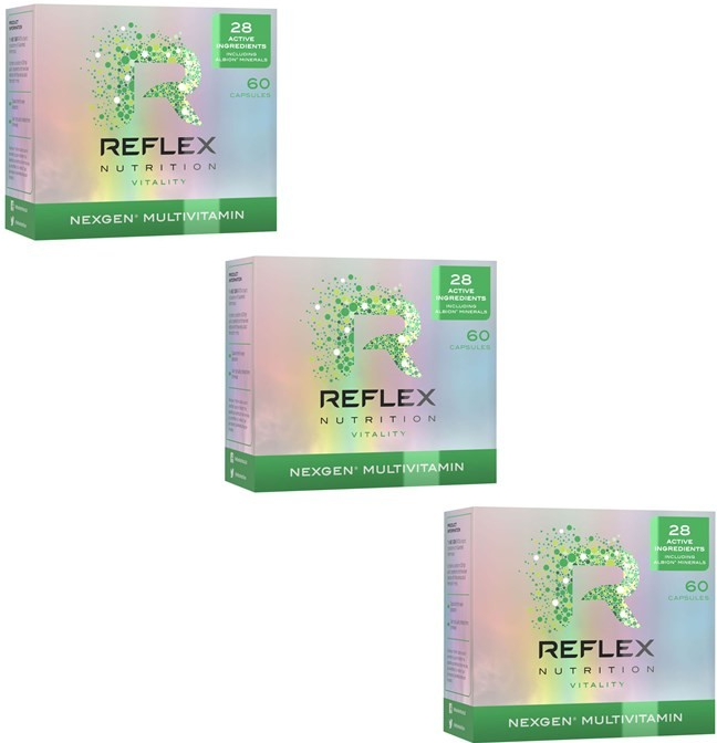 Reflex Nutrition Nexgen Vitamin 60 kapsúl od 5,99 € - Heureka.sk