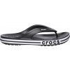 Unisex žabky Crocs, BAYABAND FLIP Čierna,Biela, 37/38