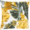 Bellatex Obliečka na vankúšik List palmy zlatá, 40 x 40 cm