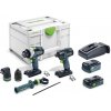 FESTOOL Skrutkovací a vŕtacia sada TID 18 5,0/4,0-Set TPC 18/4 577654