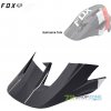 Fox Metah Helmet šilt red/black 2019, červeno čierna, one size