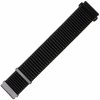 FIXED Nylon Strap so šírkou 20mm pre smartwatch čierna FIXNST-20MM-BK