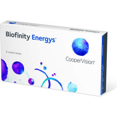 Cooper Vision Biofinity Energys (6 šošoviek) Dioptrie -2,50, Zakrivenie 8.6