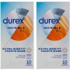 Durex Invisible XL 2 x 10 ks