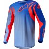 ALPINESTARS dres FLUID LUCENT modrá/svetlo modrá/oranžová 2024 - XL