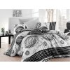 XPOSE® Francúzske bavlnené Renforcé obliečky BLACKY 220 x 200 cm, 70x90 cm, Bavlna RENFORCÉ + Predĺžená možnosť vrátenia tovaru do 50 dní