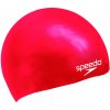 Speedo Plain Moulded Silicone Junior Cap Bielo/červená + výmena a vrátenie do 30 dní s poštovným zadarmo