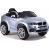 Elektrické autíčko BMW X6, strieborná metalíza