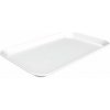 Podnos servírovací melamín 19 x 30 x 1,7 cm nízky biely 100032766