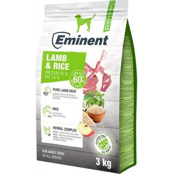 Eminent Lamb & Rice 26/14 3 kg