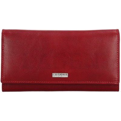 Lagen dámska kožená peňaženka 50038 červená