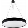 Stropné svetlo McLED LED závesné svietidlo Nova R 600, 60W, 3000K, čierna farba svietidla (ML-416.097.33.5)
