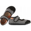 MILAMI 111-BR-19 BALERÍNKY TEXTILNÉ DOMÁCE ELASTICKÉ PAPUČE NA SUCHÝ ZIPS 24
