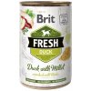 Konzerva Brit Dog Fresh Duck with Millet 400g