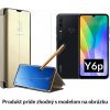 Otváracie Púzdro Luxria Clear View pre Huawei - Zlaté pre Huawei: Y6p