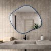 Baltica Design Tiny Border Stain III zrkadlo 50x43 cm modrá 5904107931845