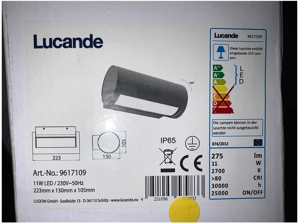 Lucande LW1103