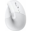 LOGITECH Lift For Business/Ergonomická/Optická/Pre pravákov/4 000 DPI/USB+BT/Biela 910-006496