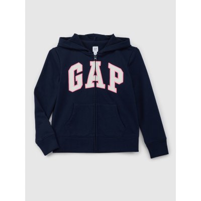 GAP detská mikina s logom Čierna