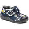 3F chlapčenské modré papuče loď 2K5-9 - EU 20